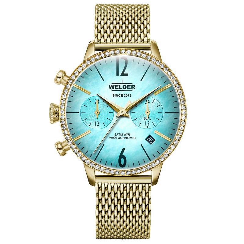 Welder WWRD100G 38 Mm Pırlantalı Kadın Kol Saati