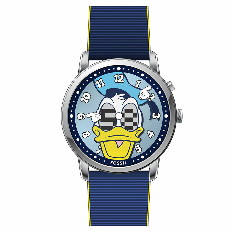Fossil FLE1233 Disney X Fossil Limited-Edition Donald Duck Big Tic Erkek Kol Saati