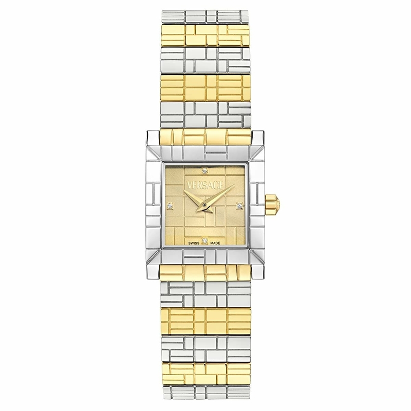 Versace VRSCVE9B00424 Pırlantalı Kadın Kol Saati