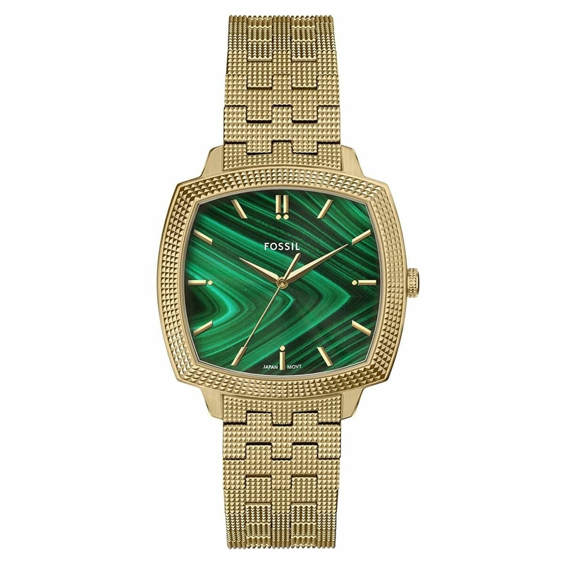 Fossil FLE1217 Nick Jonas X Fossil Machine Luxe Malachite Kol Saati