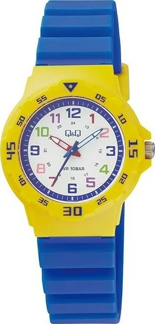 Q&Q Vr19J011Y Renkli Silikon Çocuk Kol Saati